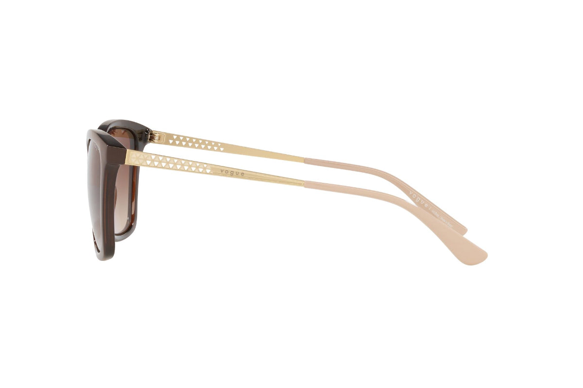 Lentes de Sol Brown & Top Dark Brown Vogue