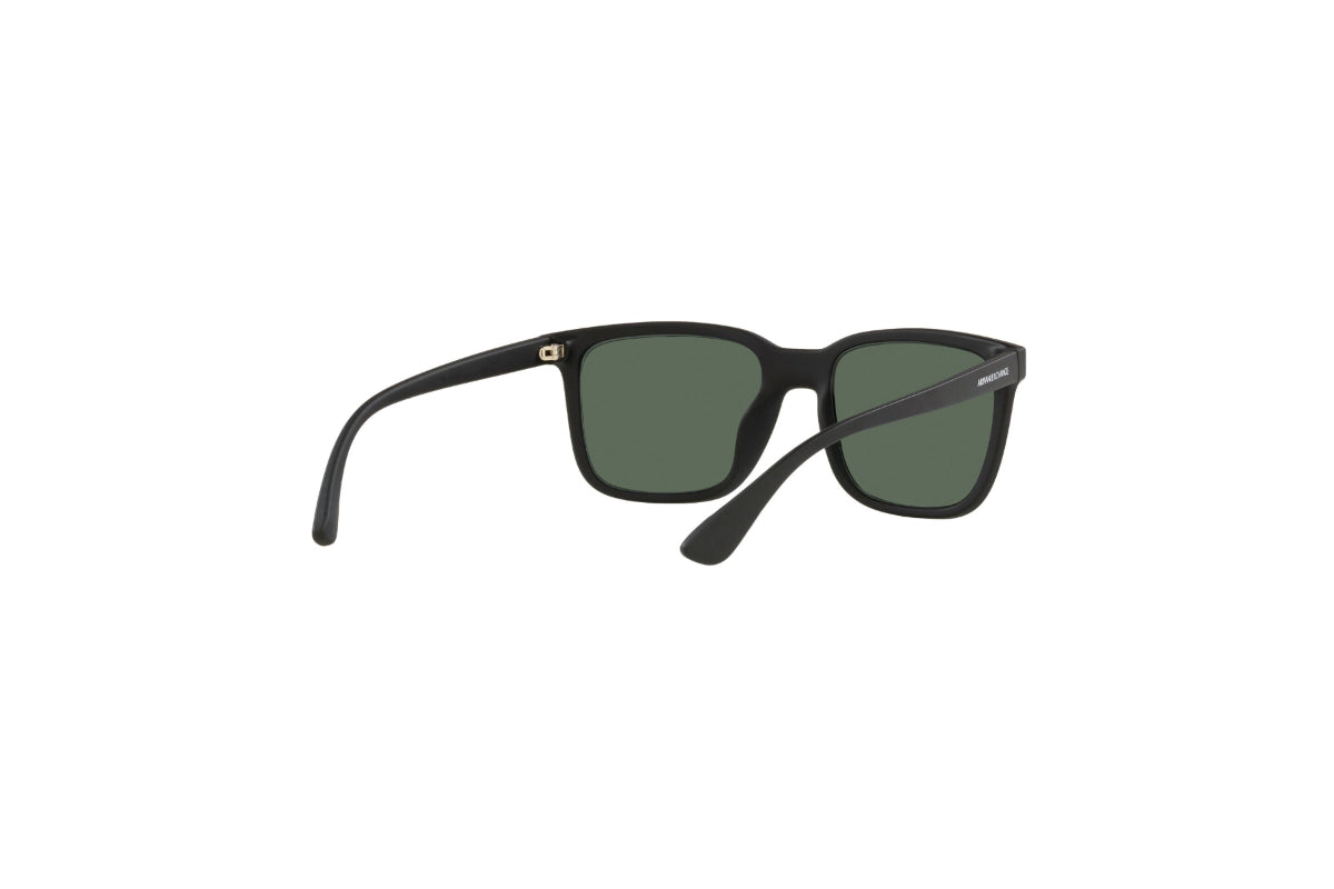 Lentes de Sol Matte Negro Armani Exchange Sustentable