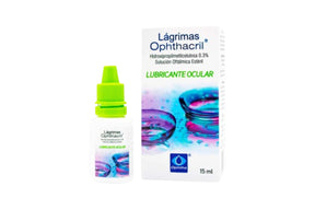 Gotas Lubricantes Ophthacril Hidroxipropilmetilcelulosa 0.3% 15ml