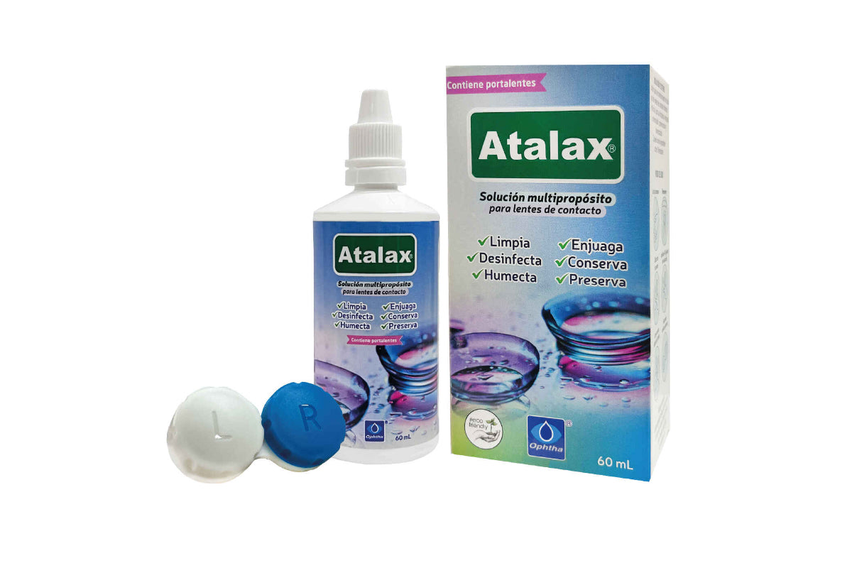 Solución Multipropósito para Lentes de Contacto con estuche Atalax 60 ml