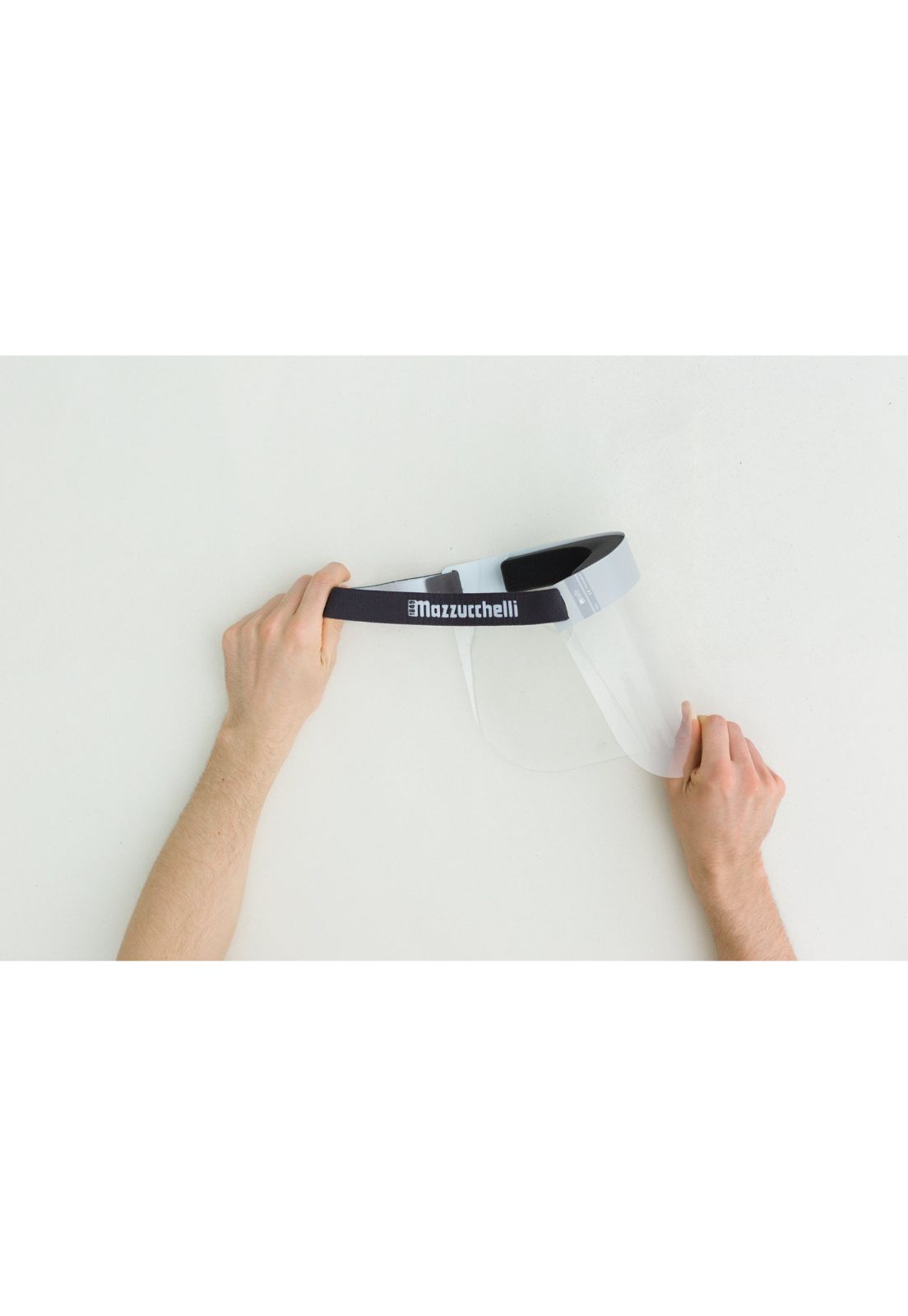 Visera Anti-Fog Msafe Light Grey Mazzucchelli