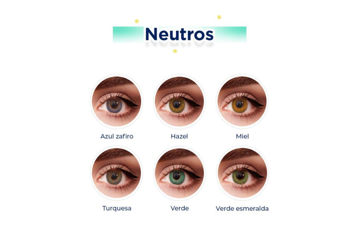 Lentes de Contacto FreshLook ColorBlends Neutros Alcon — Mensual Edición Final
