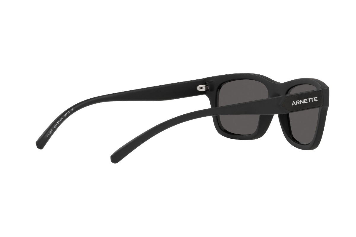 Lentes de Sol Makemake Matte Black Arnette Sustentable