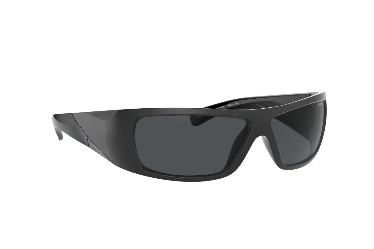 Lentes de Sol Matte Black Polarizado Arnette Sustentable