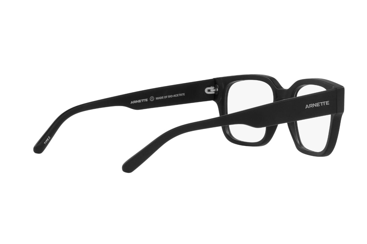 Lentes Ópticos Type Z Matte Black Arnette Sustentable