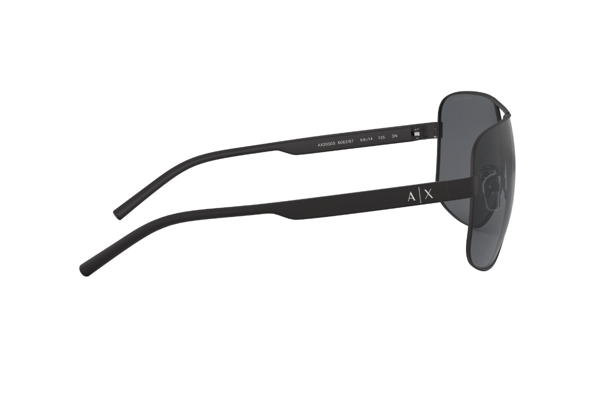 Lentes de Sol Matte Black Armani Exchange
