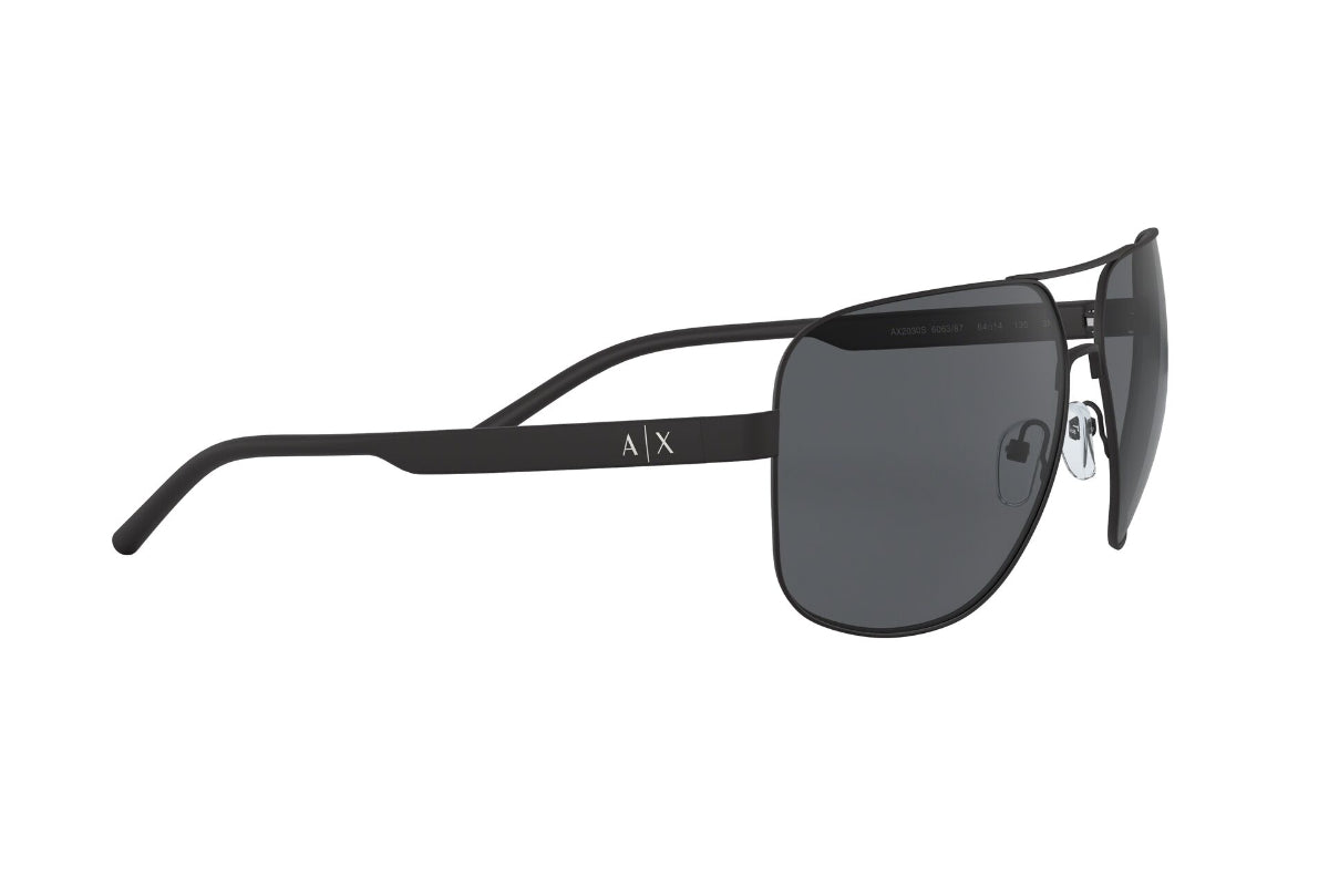 Lentes de Sol Matte Black Armani Exchange