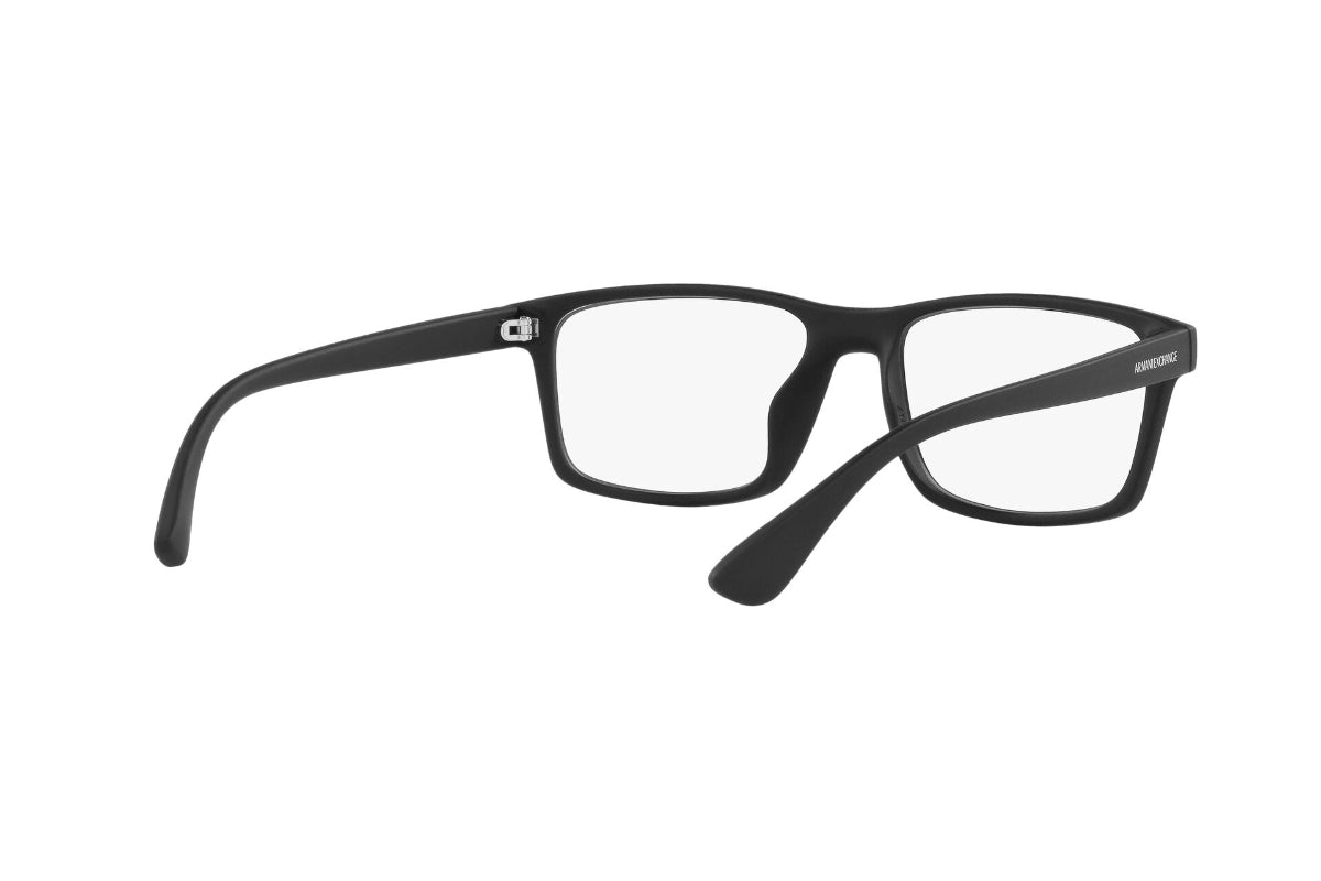 Lentes Opticos Matte Black Exchange Armani Sustentable