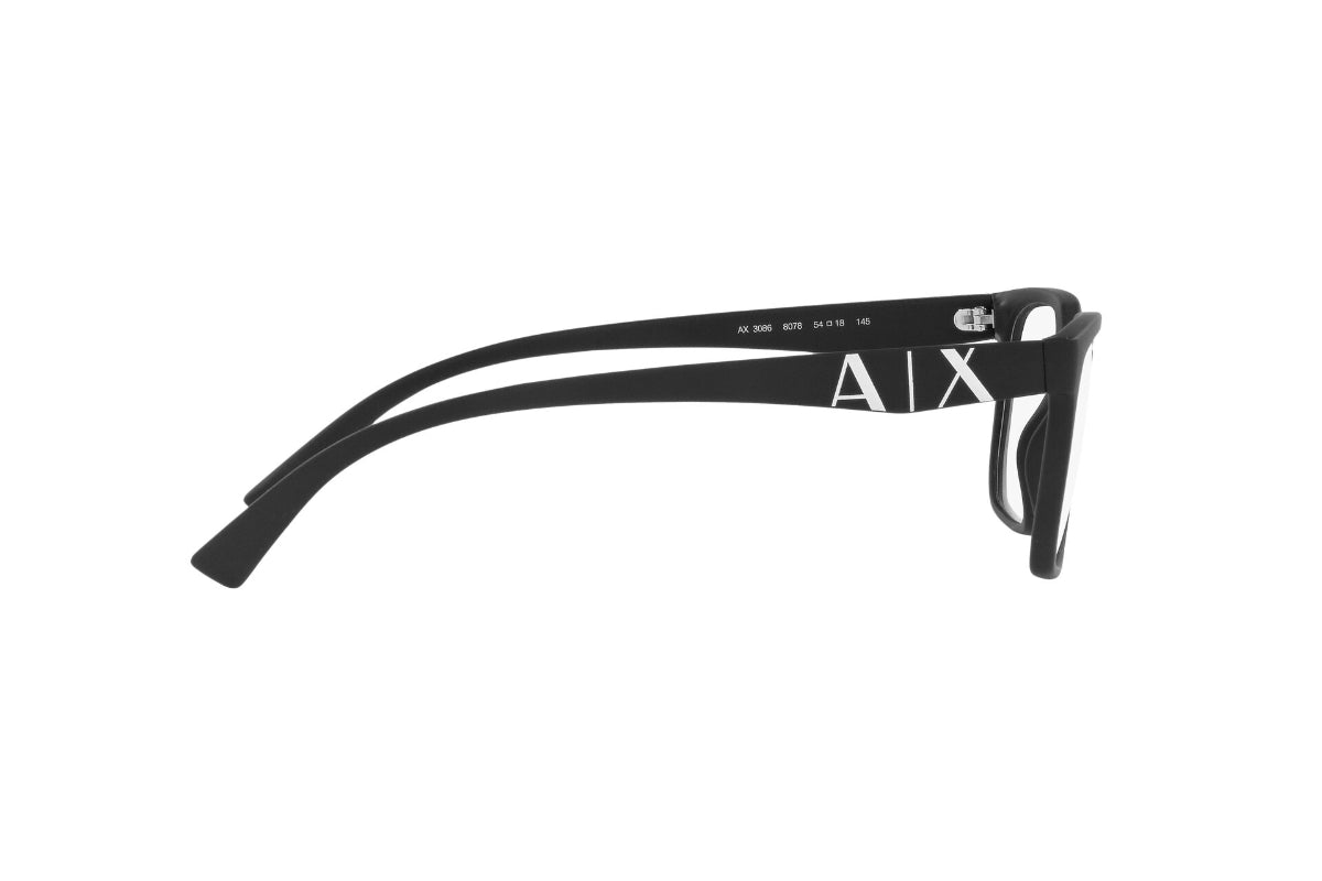 Lentes Opticos Matte Black Exchange Armani
