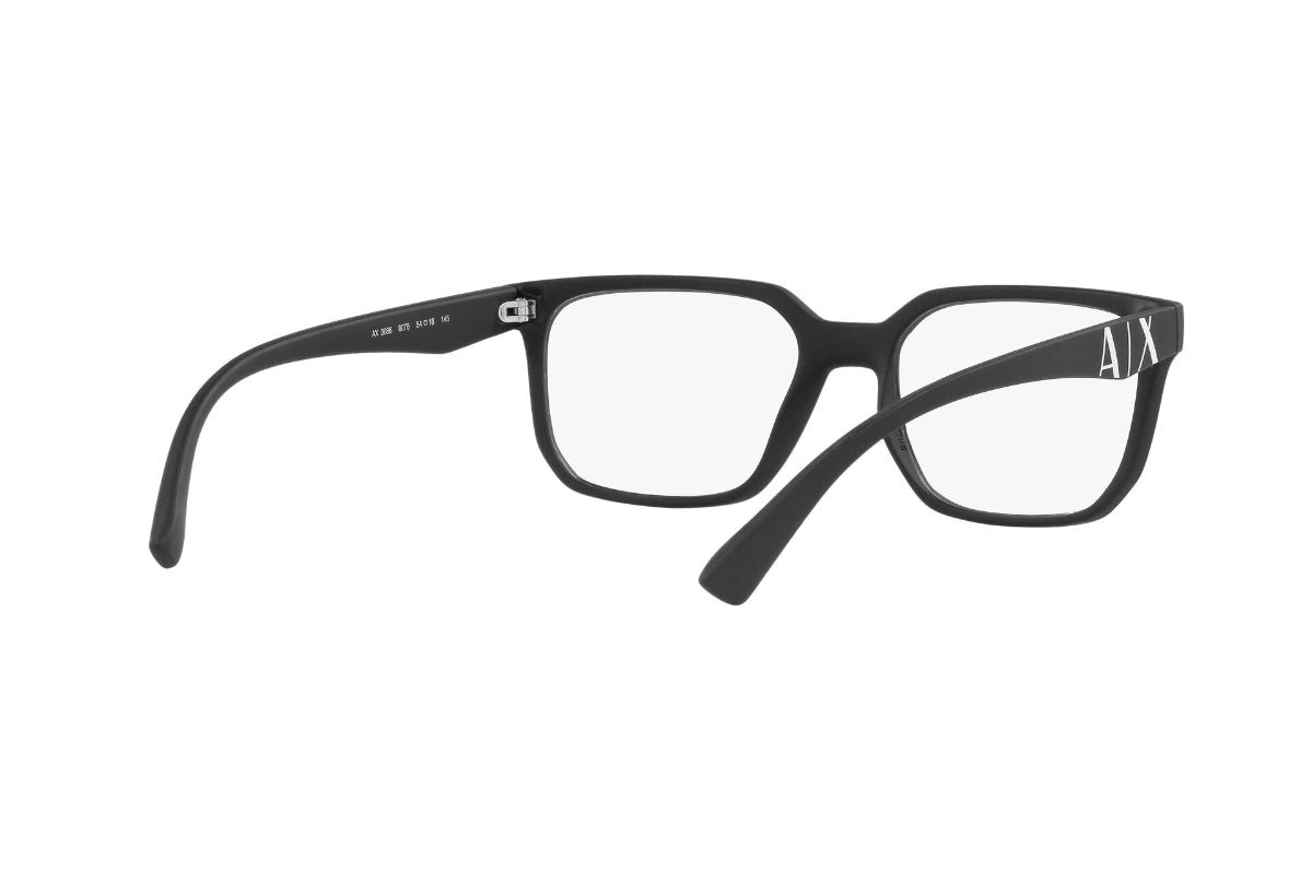 Lentes Opticos Matte Black Exchange Armani