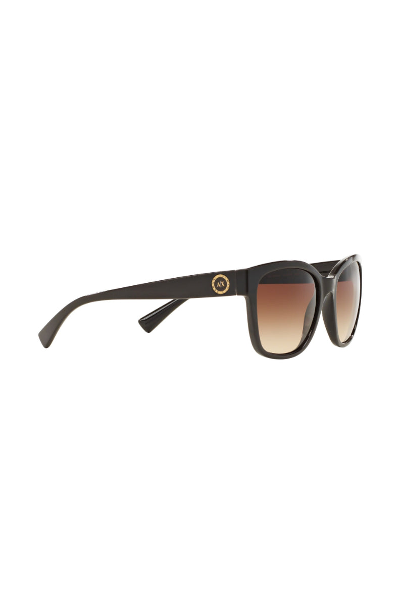 Lentes De Sol Shiny Brown Exchange Armani