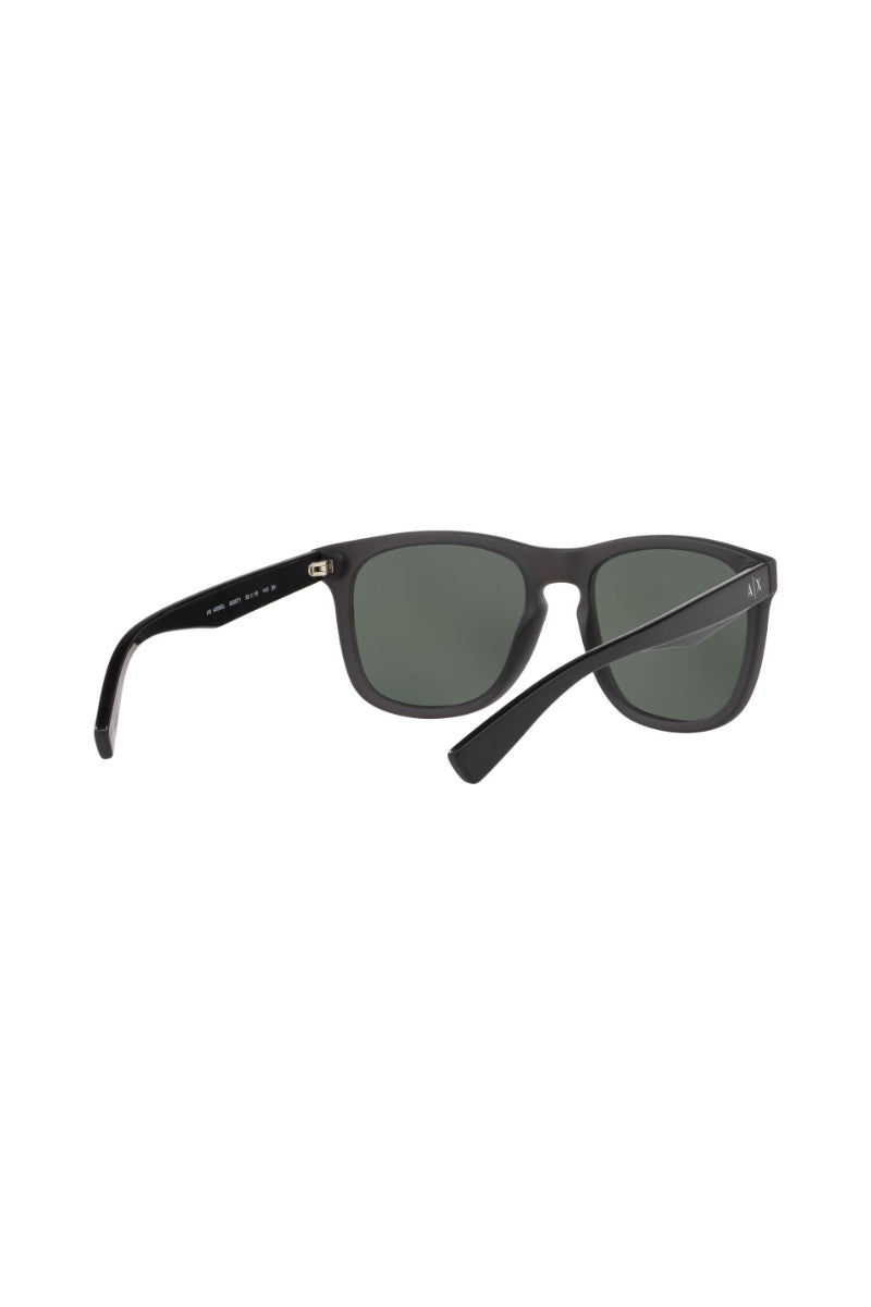 Lentes De Sol Matte Grey Exchange Armani