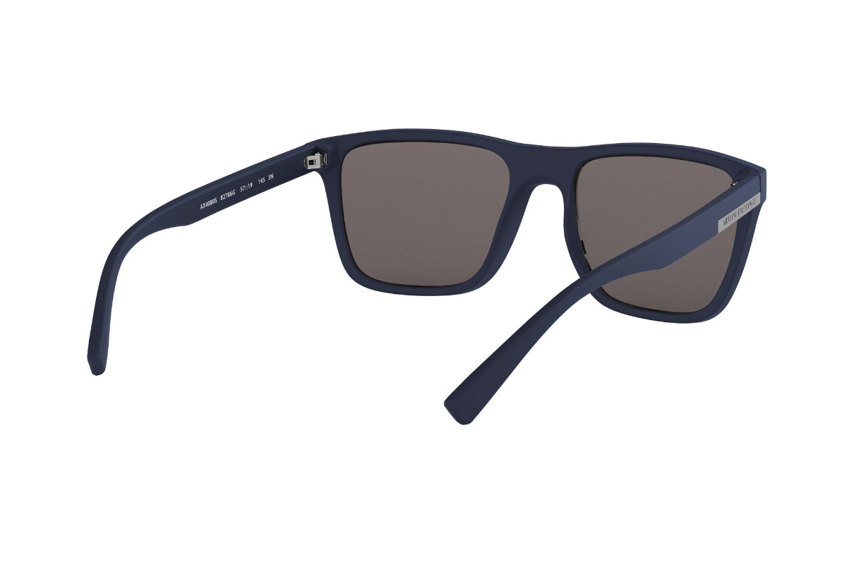 Lentes de Sol Rectangular Matte Navy Armani Exchange