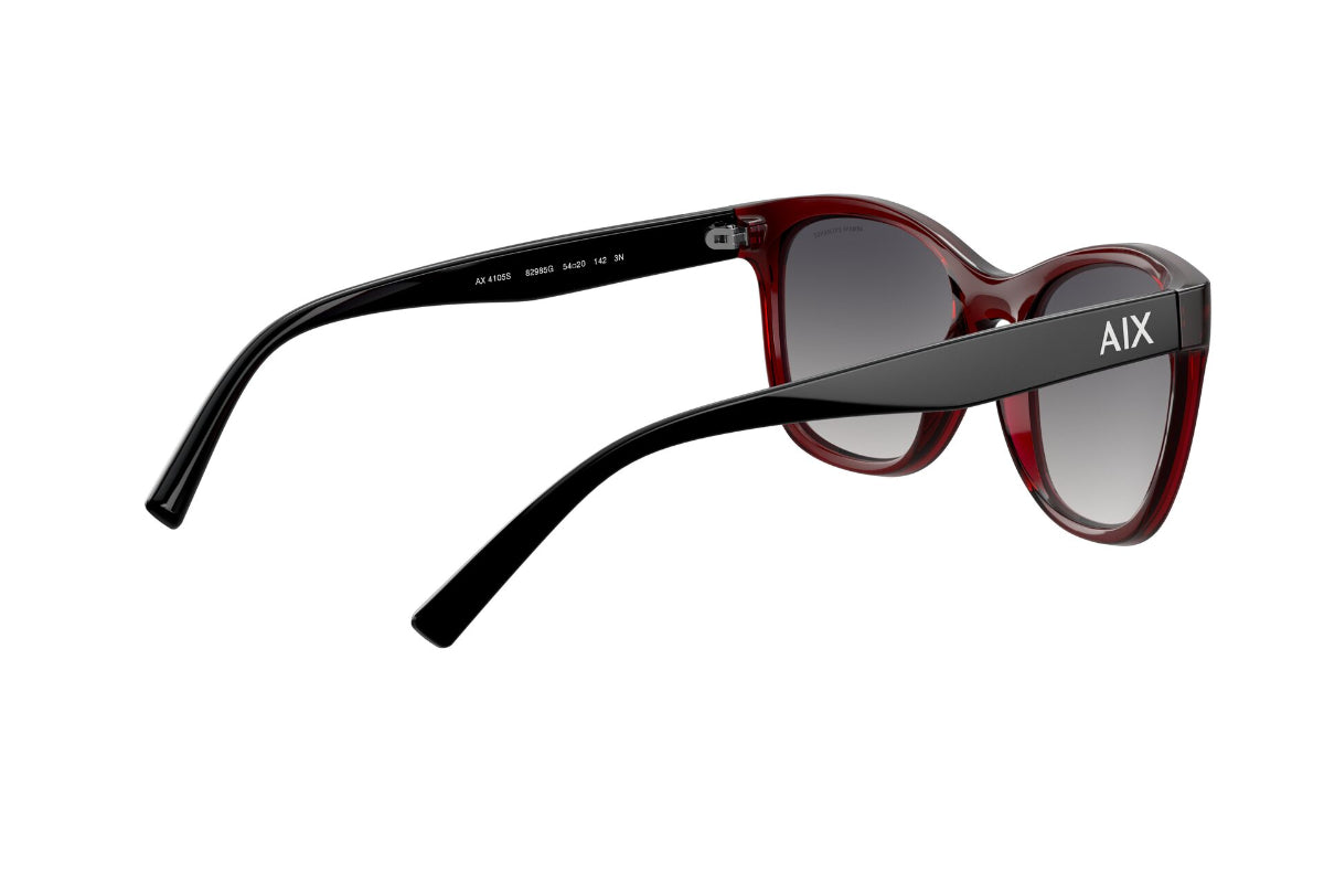 Lentes de Sol Shiny Bordeaux Armani Exchange