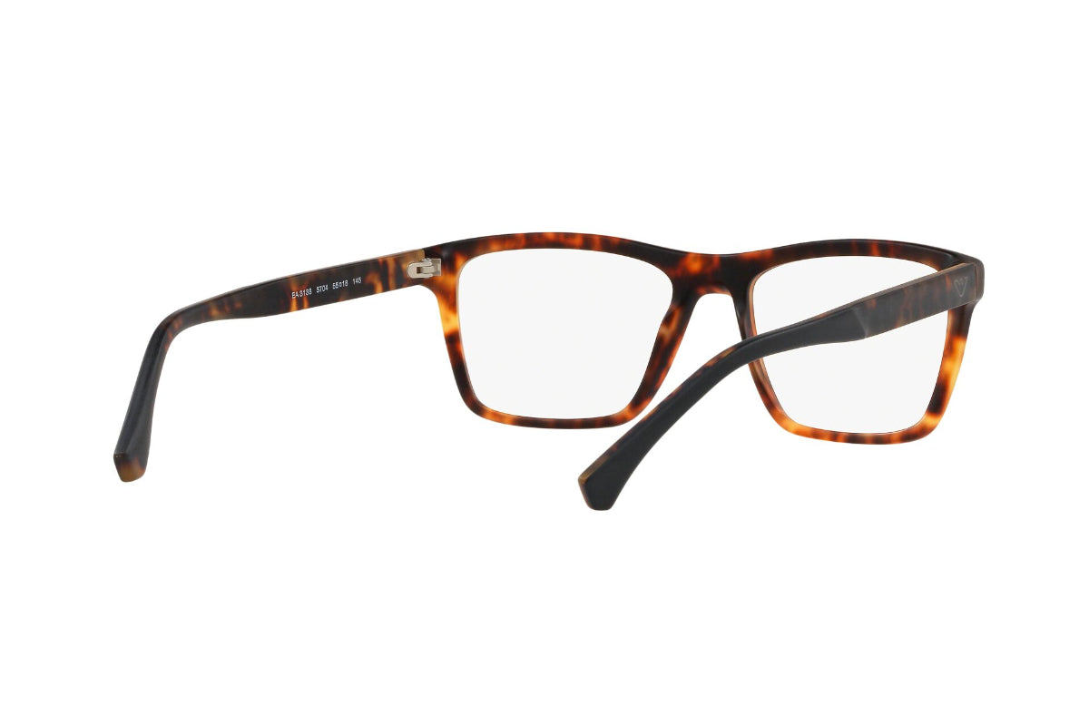 Lentes Ópticos Matte Blonde Havana Emporio Armani