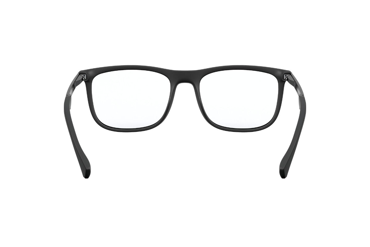 Lentes Opticos Black Rubber Emporio Armani