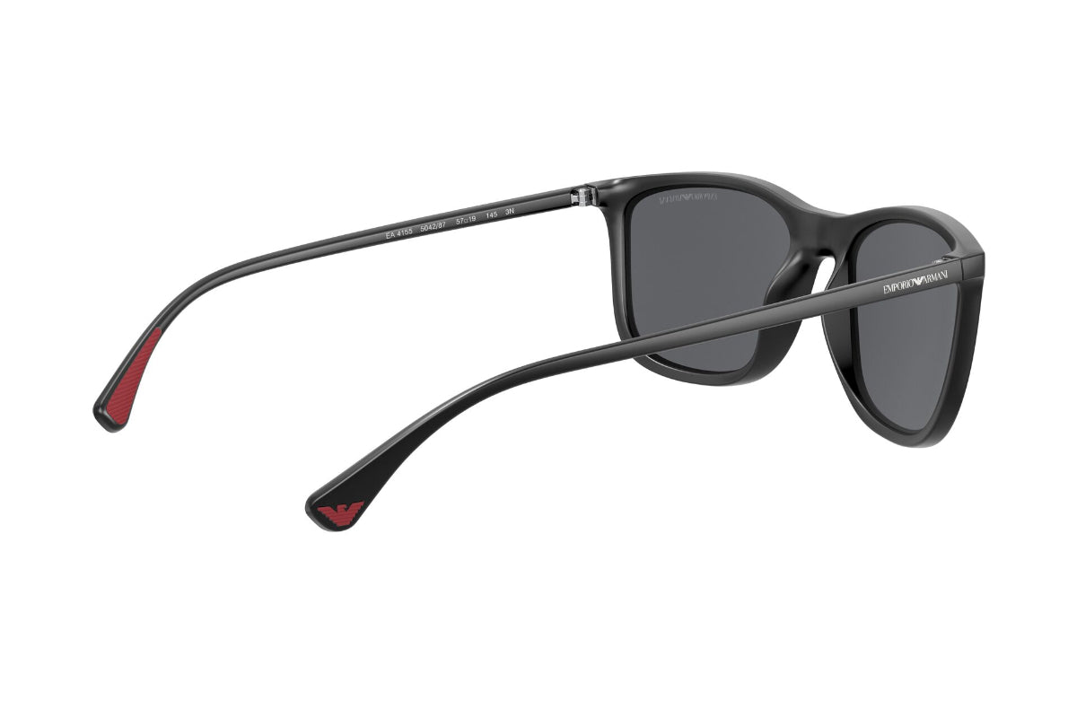 Lentes de Sol Matte Black Emporio Armani
