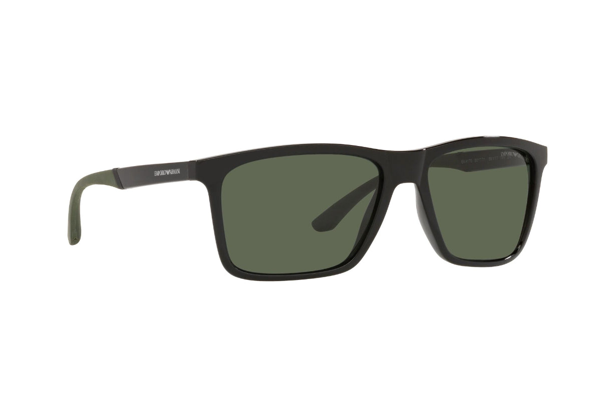 Lentes de Sol Black Emporio Armani