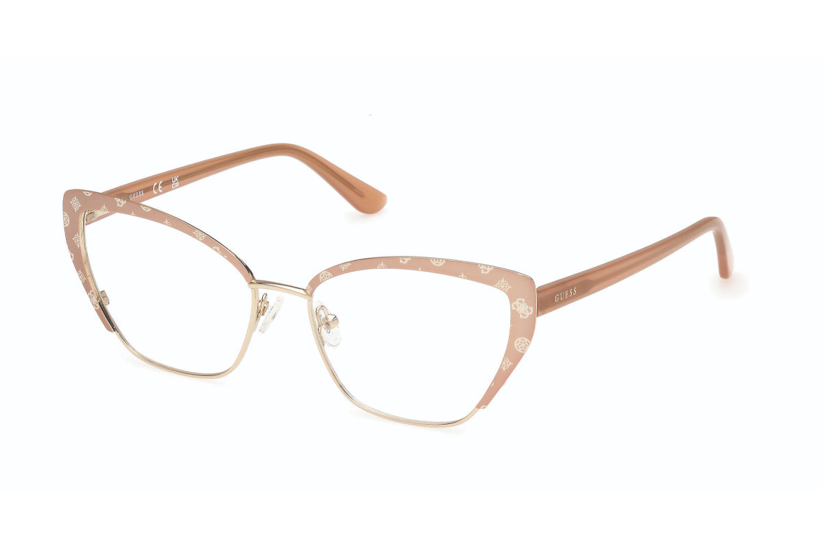 Guess Lentes Ópticos Beige GU5012