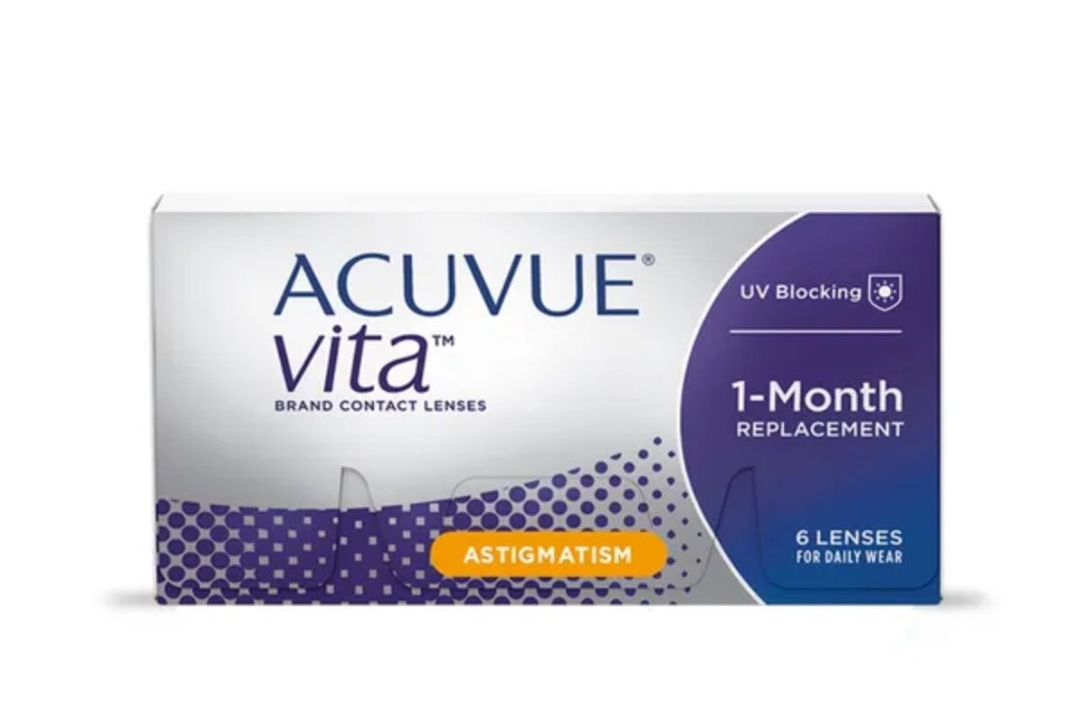 Lentes de Contacto Acuvue Vita con Astigmatismo Uso Mensual