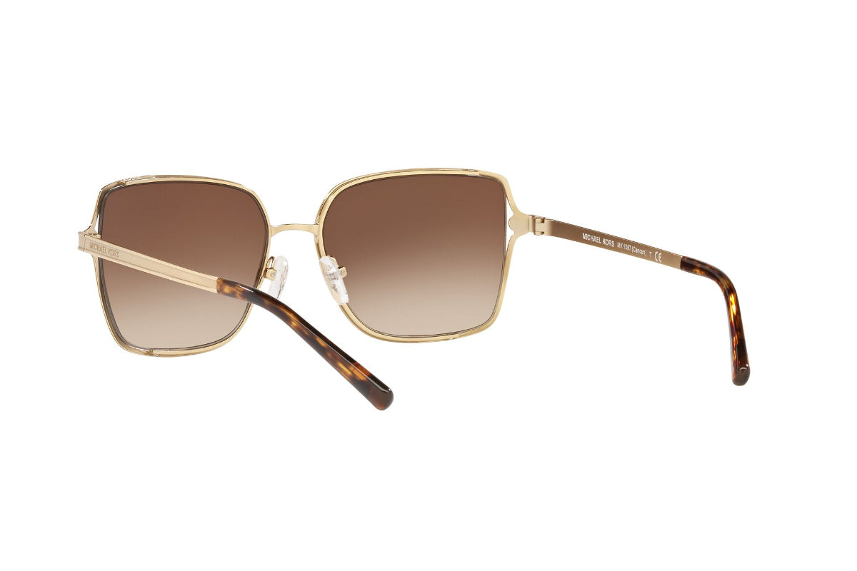 Lentes de Sol Cancun Satin Light Gold  Michael Kors