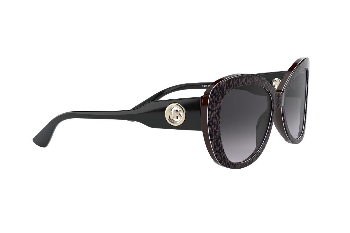 Lentes de Sol Positano Brown Jacqaurd Michael Kors
