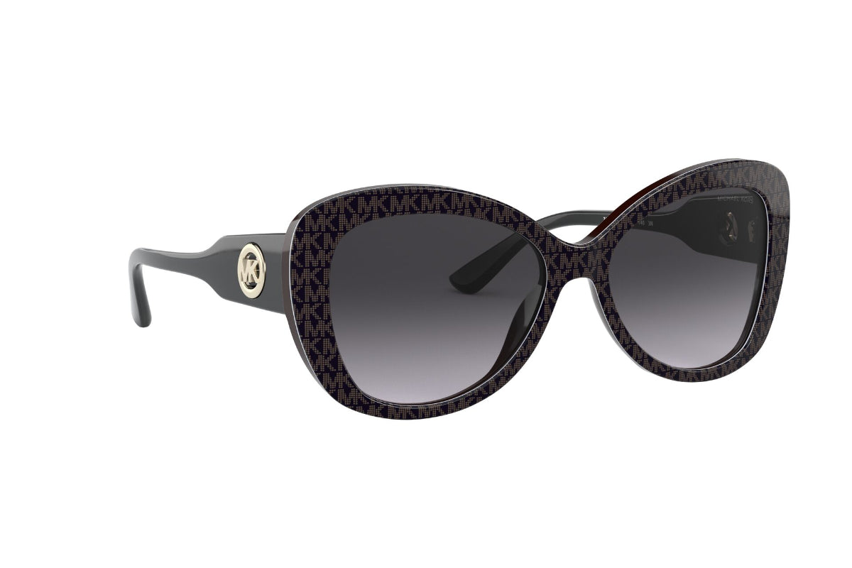 Lentes de Sol Positano Brown Jacqaurd Michael Kors