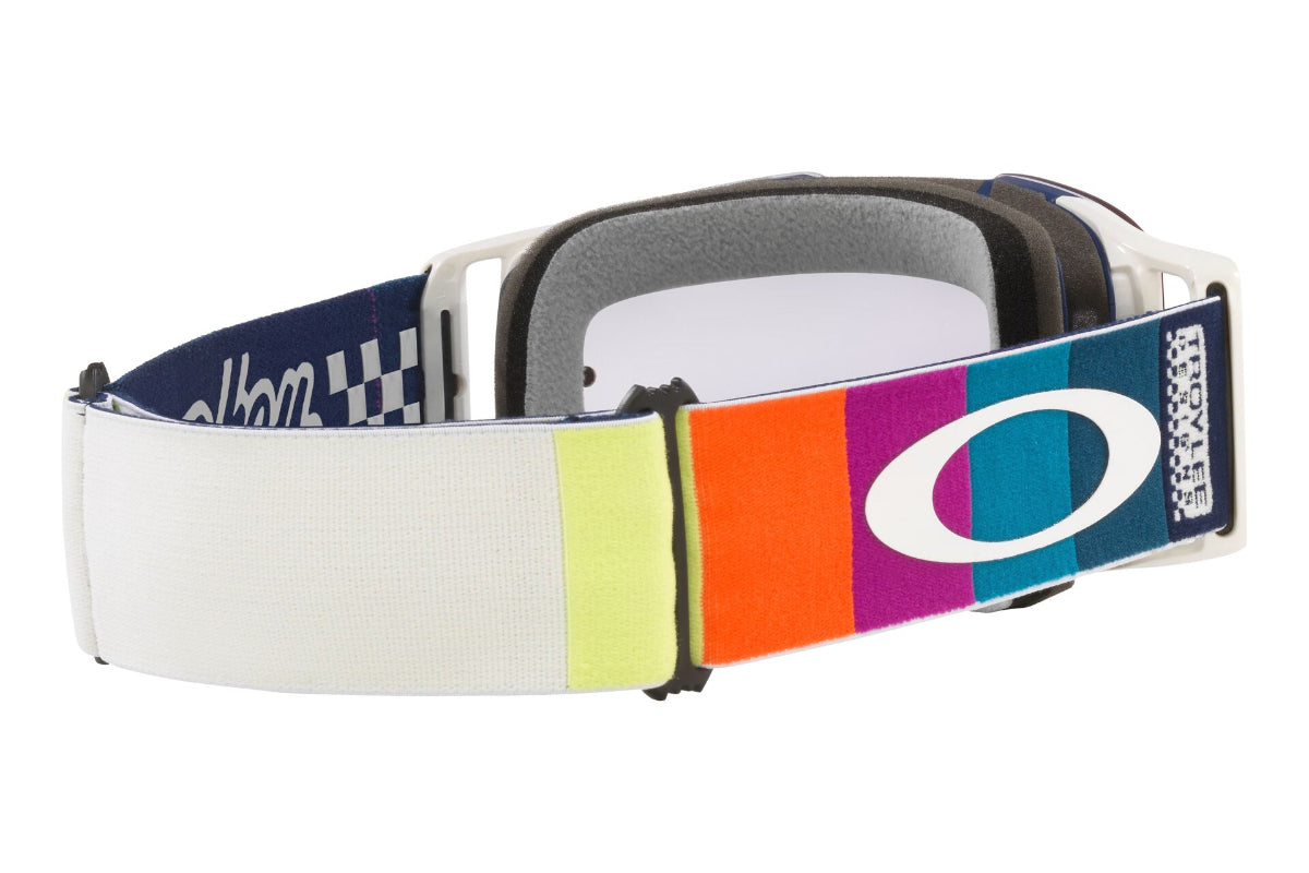 Mx Goggles Front Line Mx Tld Graph White Oakley