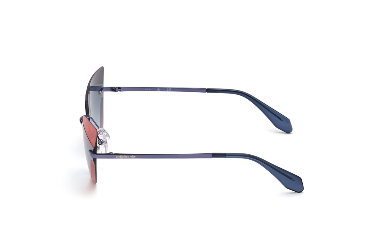 Lentes de Sol Gris Rojo Adidas Originals