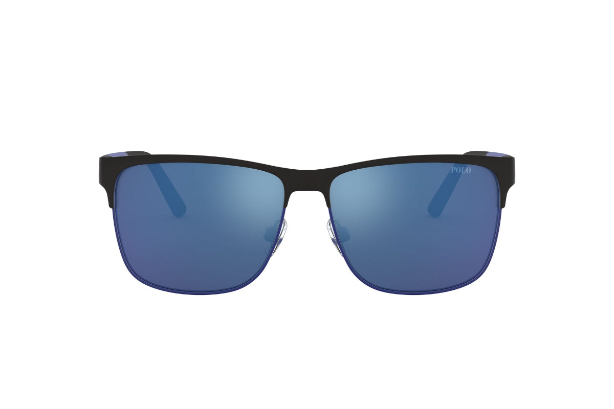 Lentes de Sol Matte Black On Matte Royal  Polo
