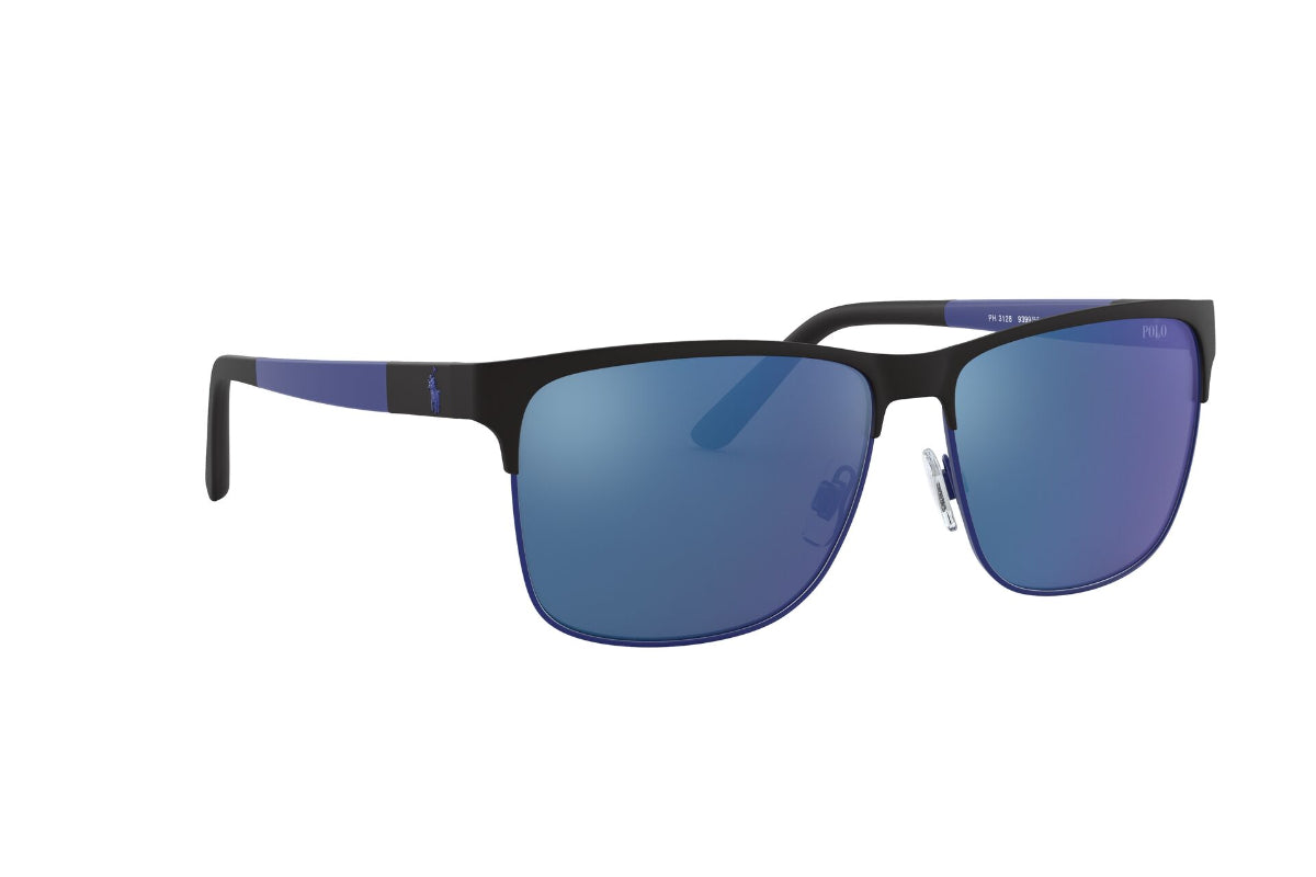 Lentes de Sol Matte Black On Matte Royal  Polo