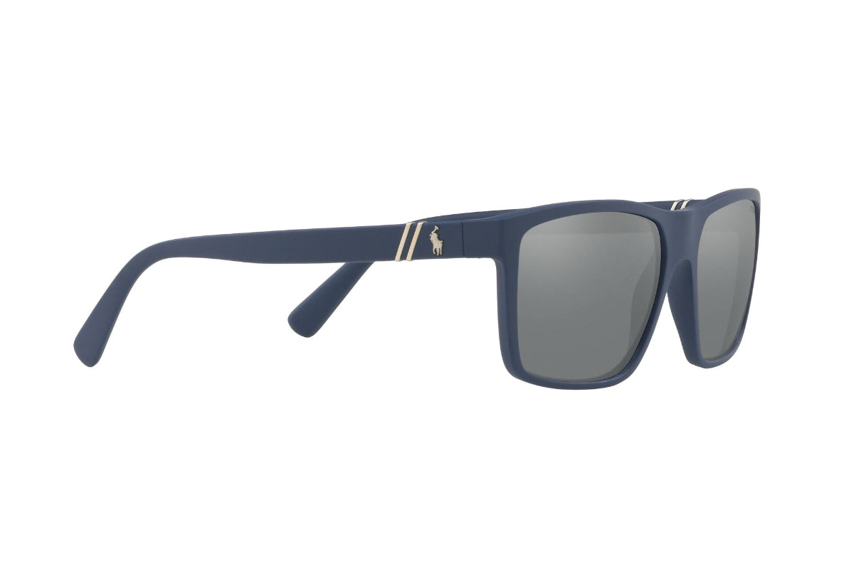 Lentes de Sol Matte Navy Blue  Polo