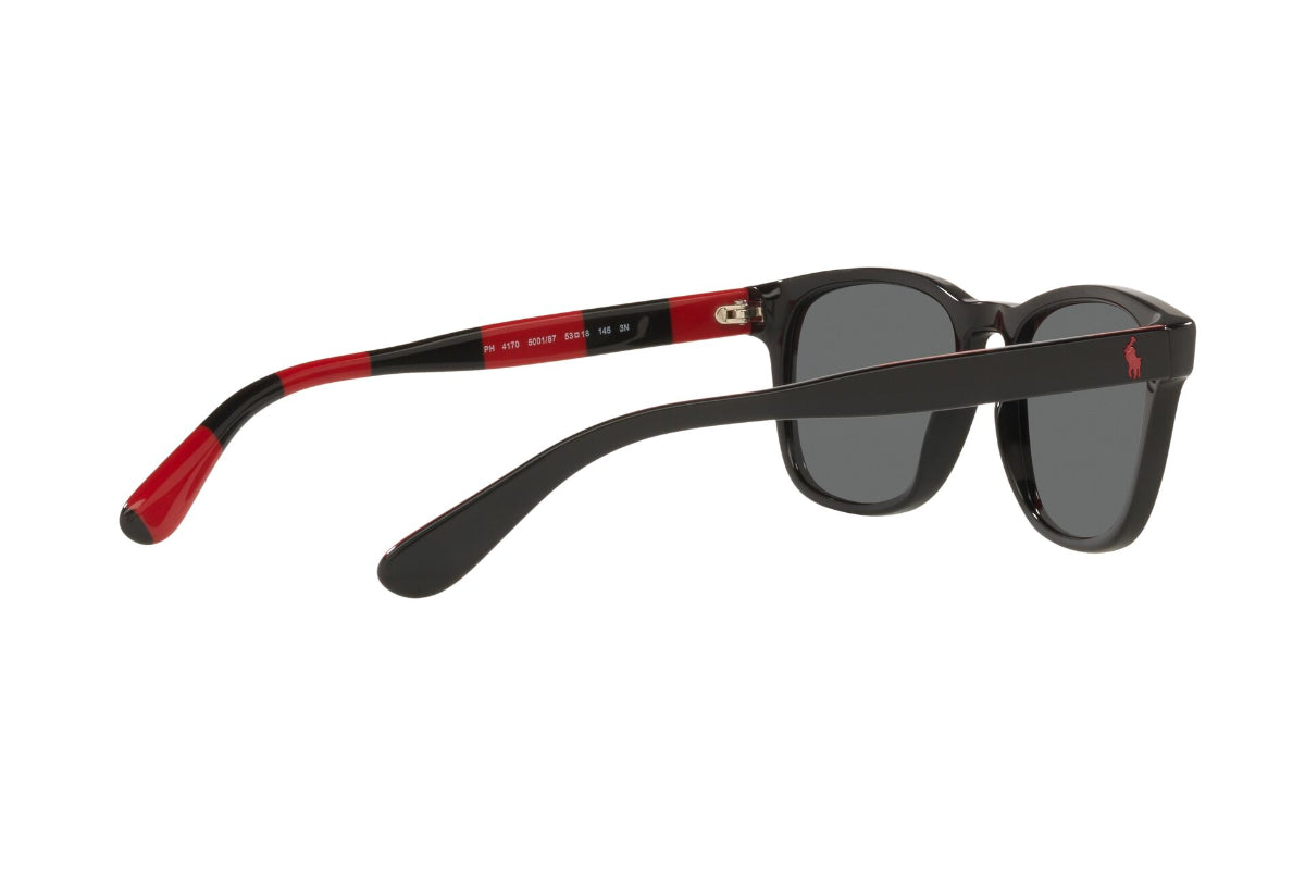 Lentes de Sol Shiny Black Polo Ralph Lauren