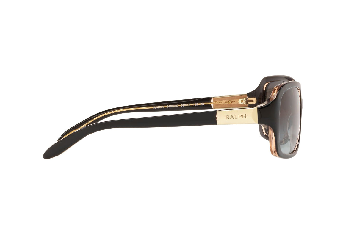Lentes de Sol Shiny Black On Transp Brown  Ralph