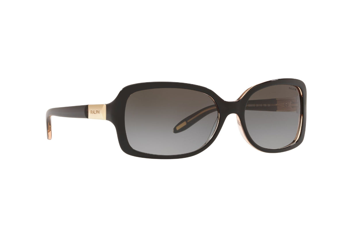 Lentes de Sol Shiny Black On Transp Brown  Ralph