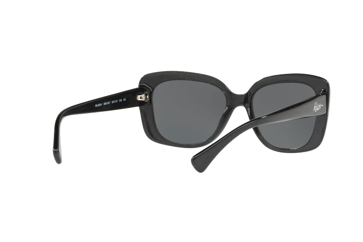 Lentes de Sol Shiny Black Glitter Ralph