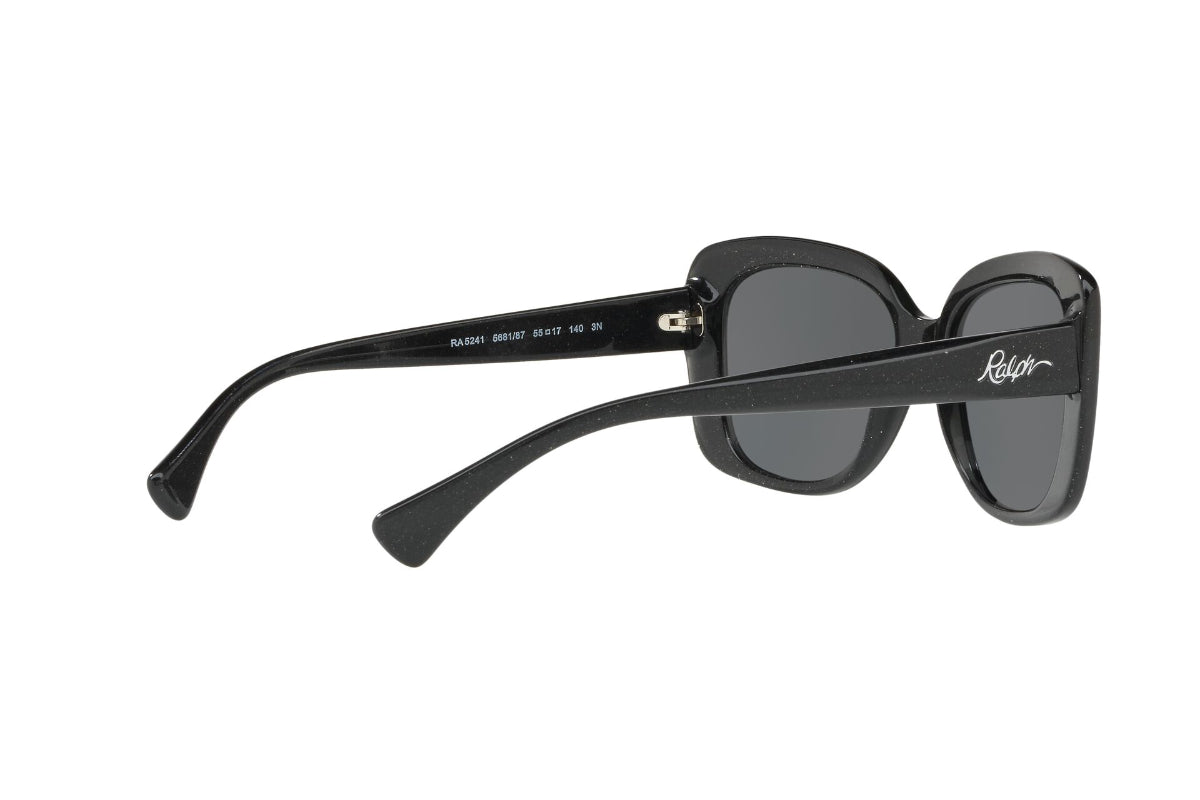 Lentes de Sol Shiny Black Glitter Ralph