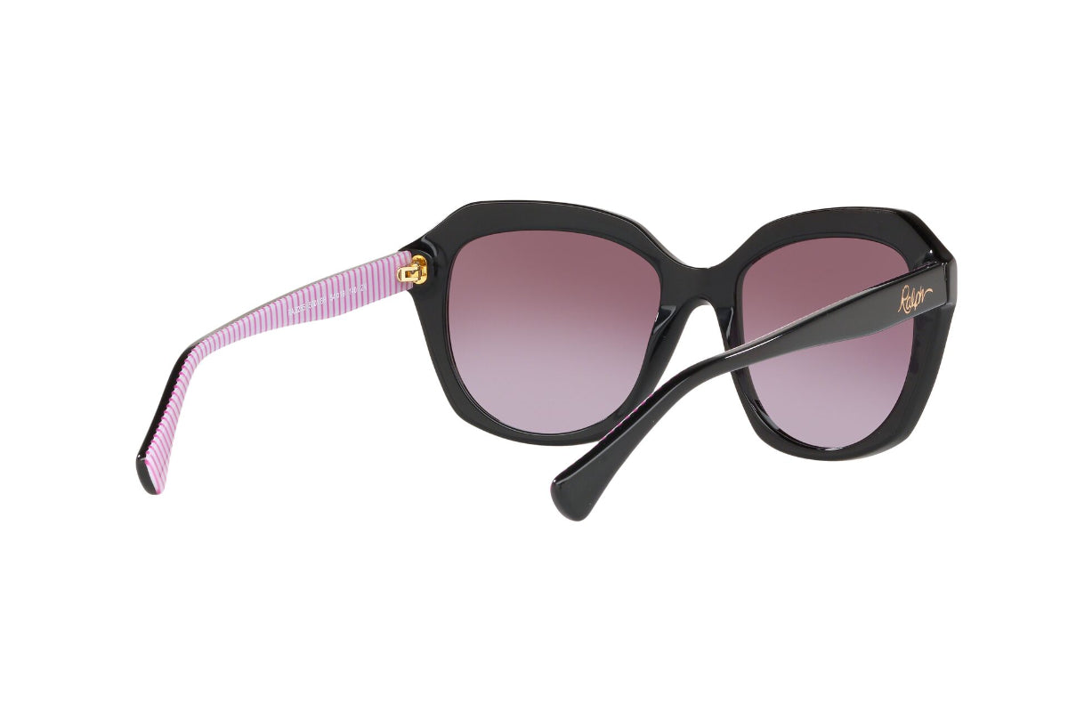 Lentes de Sol Cuadrado Negro Ralph