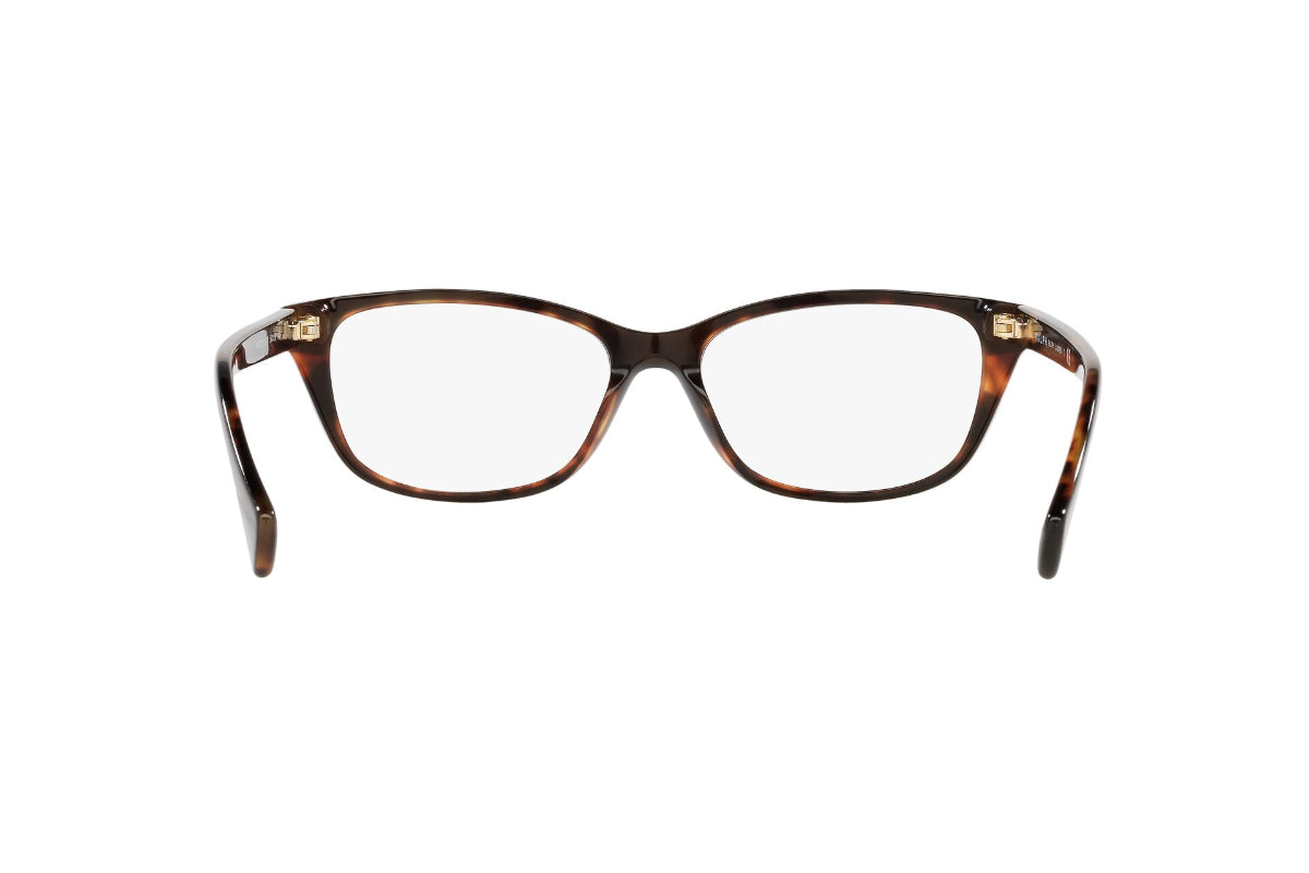 Lentes Ópticos Shiny Black On Dark Havana Ralph