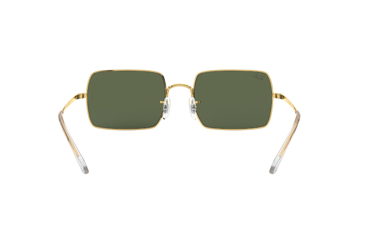 Lentes de Sol Rectangle Gold Green Ray-Ban