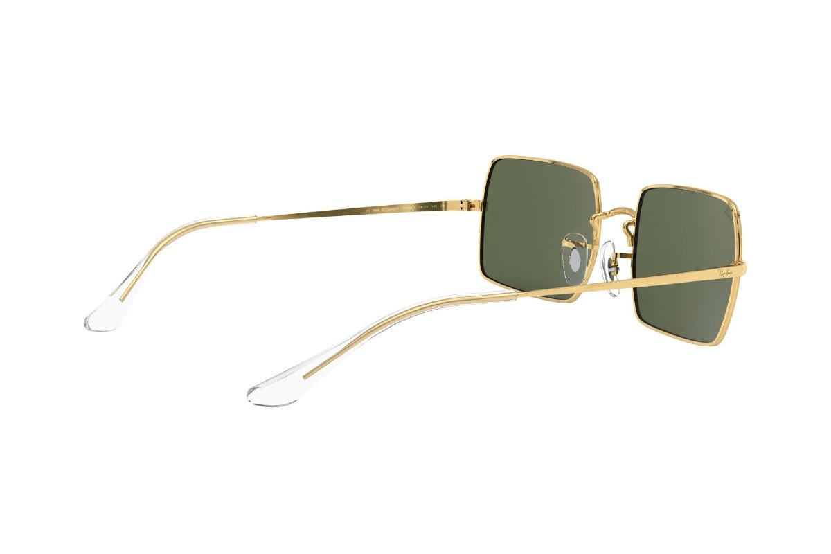 Lentes de Sol Rectangle Gold Green Ray-Ban