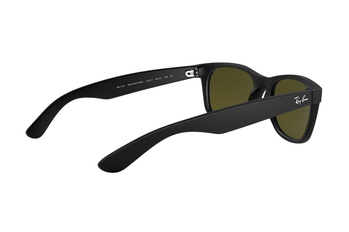 Lentes de sol Ray-Ban New Wayfarer Matte Blue Flash