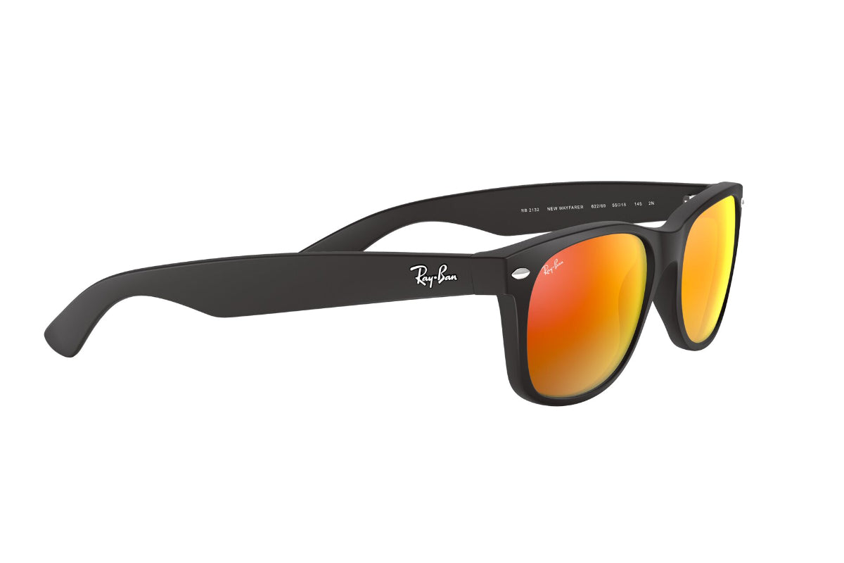 Lentes de Sol New Wayfarer Matte Orange Ray-Ban