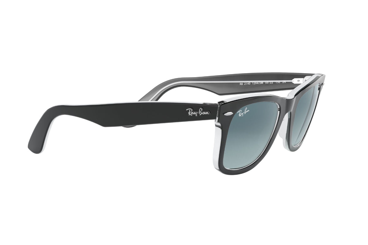 Lentes de Sol Wayfarer Black On Transparent Ray-Ban