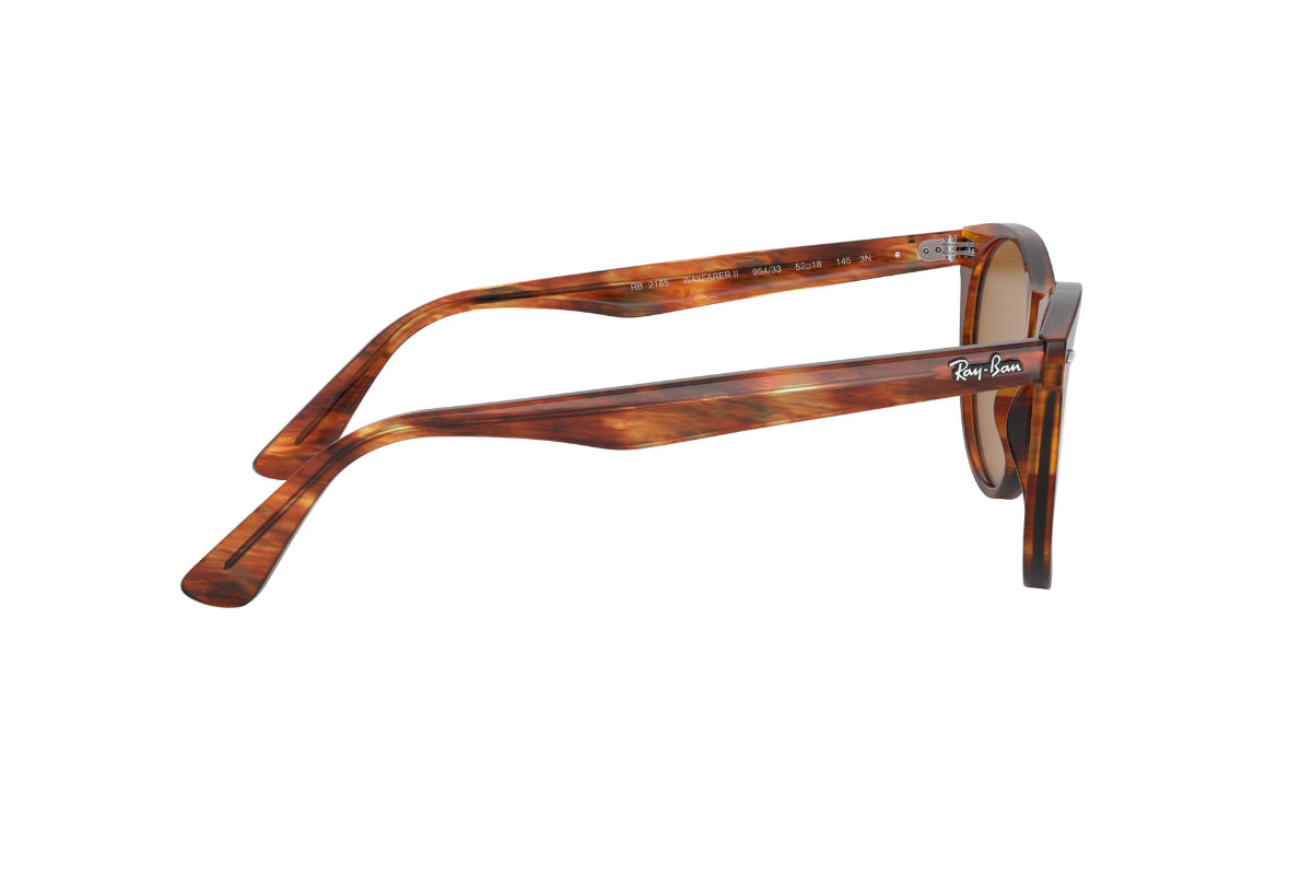 Lentes de Sol Wayfarer II Stripped Havana Ray-Ban