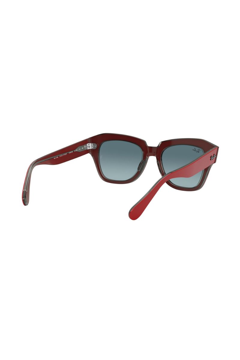 Lentes De Sol State Street Rojo Ray-Ban