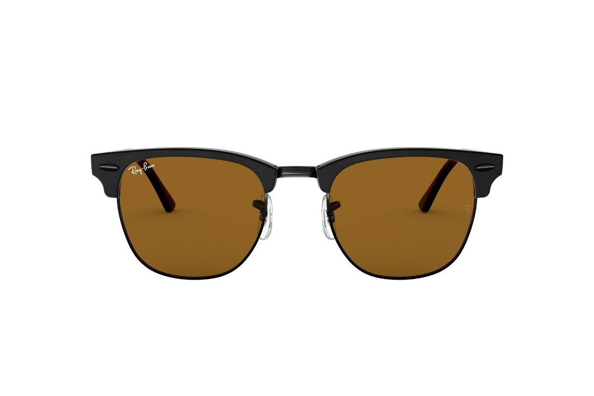 Lentes de Sol Clubmaster Black Brown Ray-Ban
