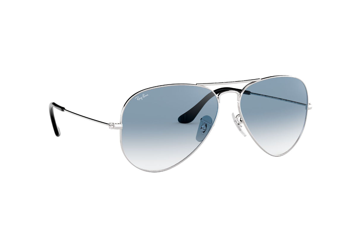 Lentes de Sol Aviator Silver Blue Ray-Ban