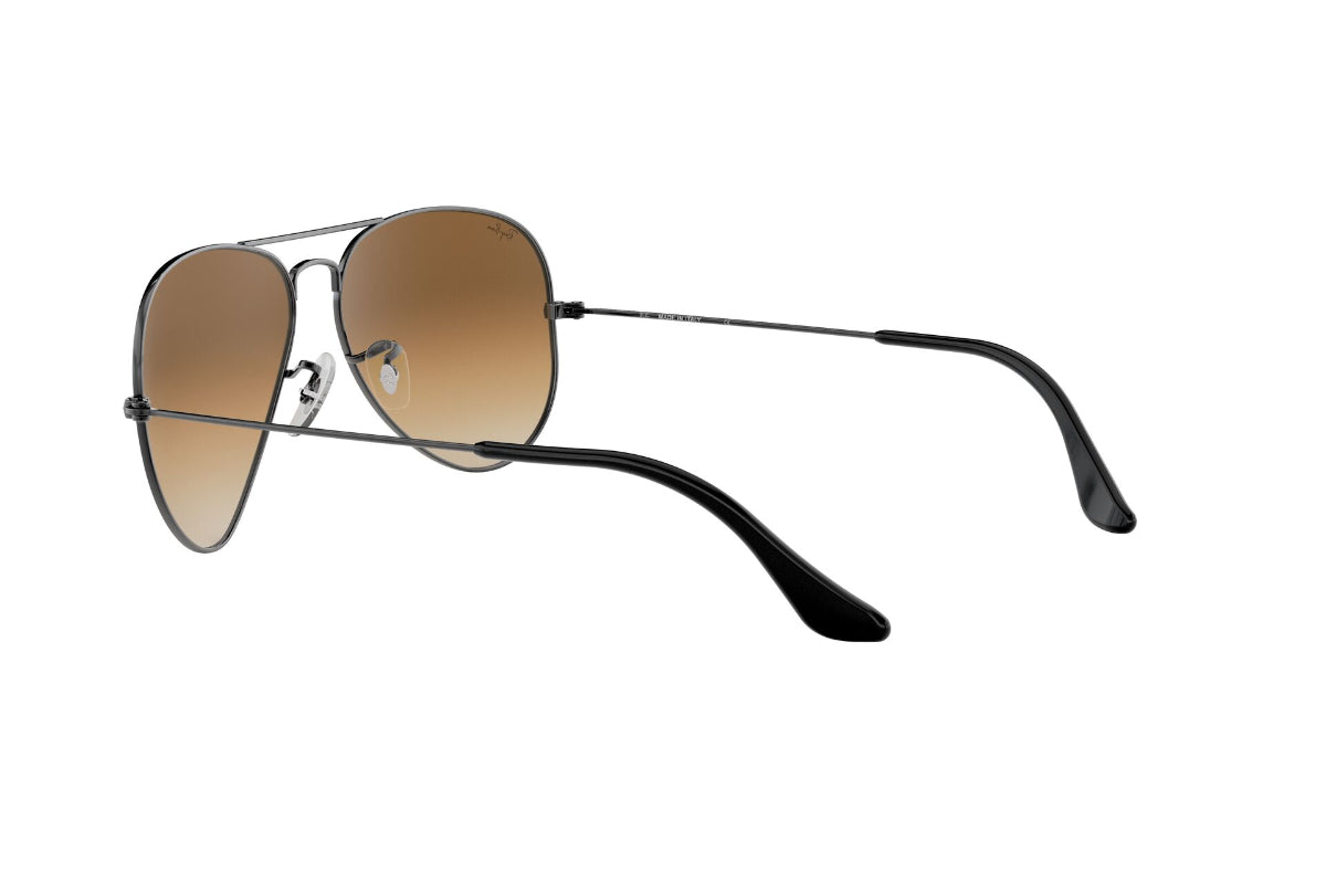 Lentes de Sol Aviator Gunmetal Brown Ray-Ban