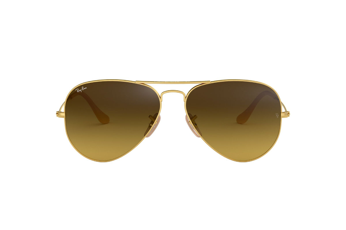 Lentes de Sol Aviator Gold Brown Ray-Ban